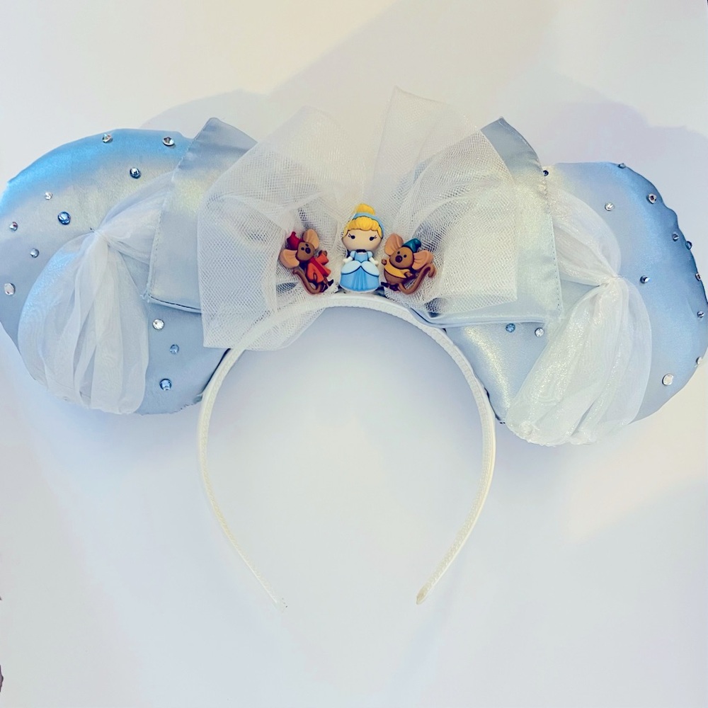 Cinderella Headband Ears, handmade, Disneyland